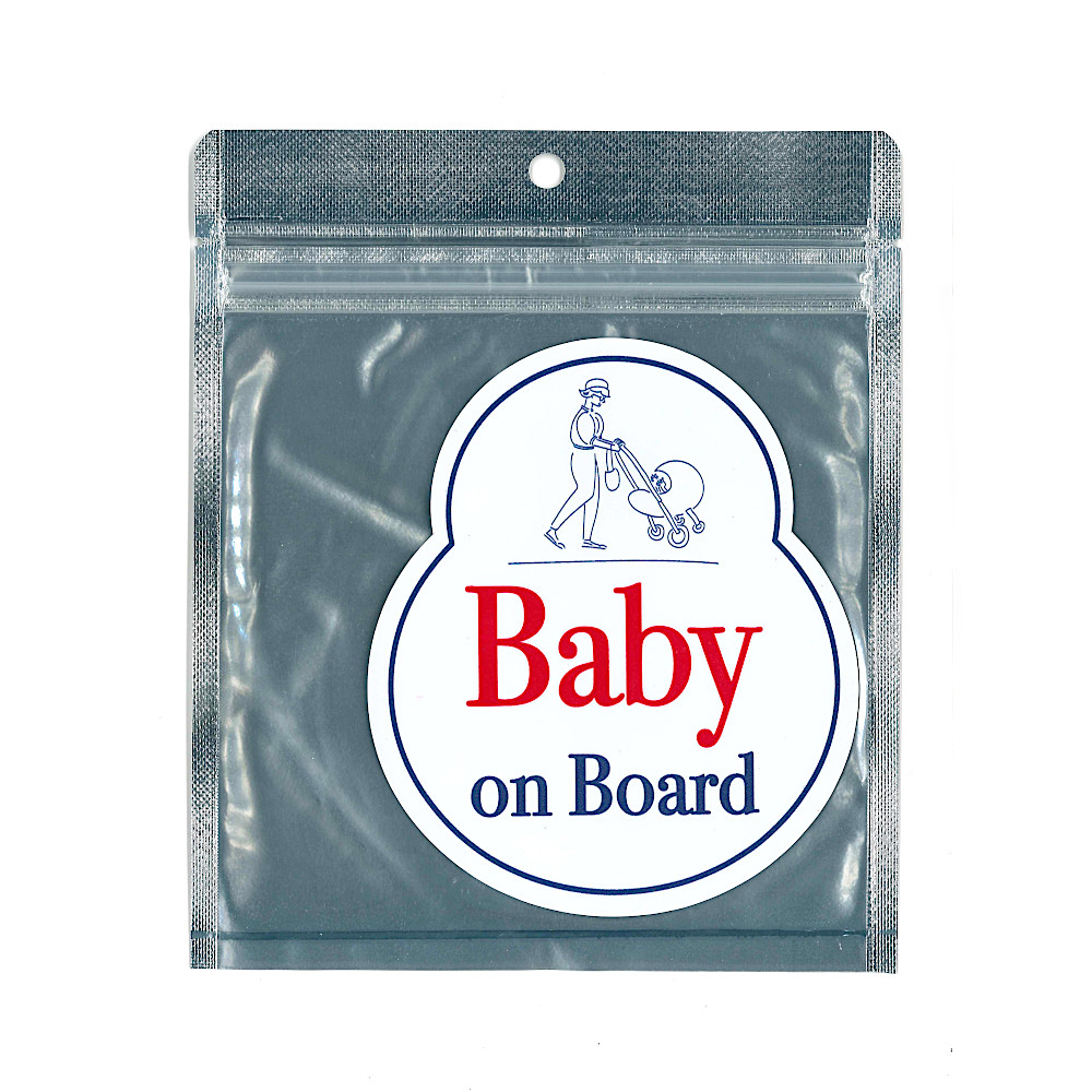 BABY ON BOARD PVC�X�e�b�J�[�F���C���摜