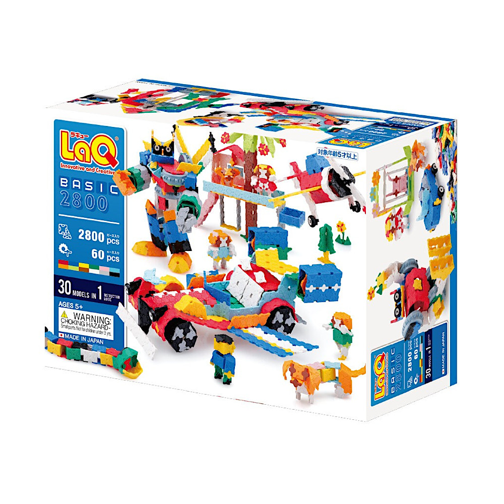 LaQ �x�[�V�b�N2800 �v���X�`�b�N�R���e�iVer.�F���C���摜