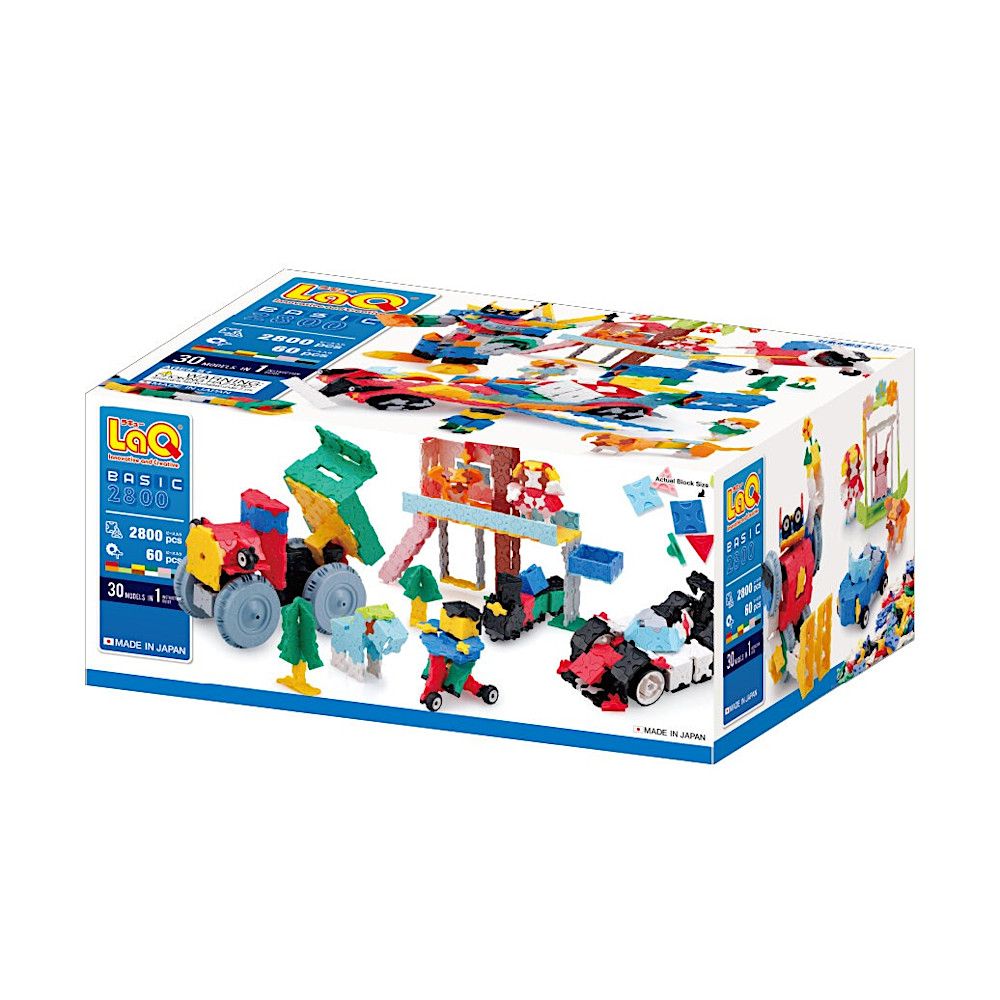 LaQ �x�[�V�b�N2800 �v���X�`�b�N�R���e�iVer.�F�@
