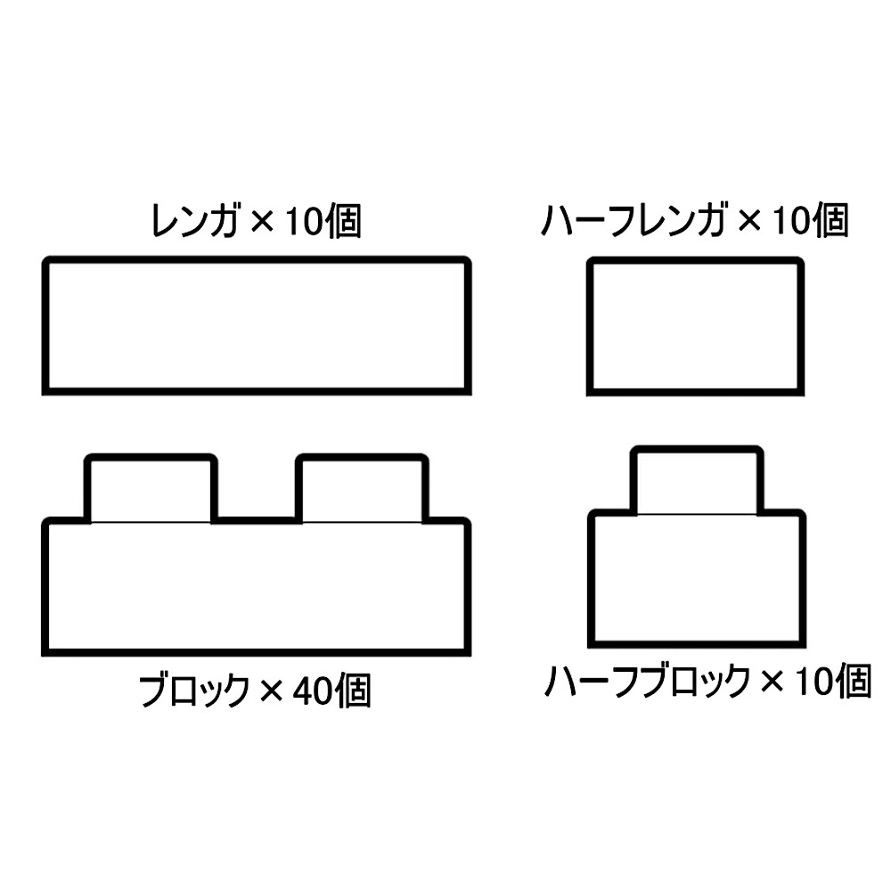 �����u���b�N�L�b�Y�P�F70�i�S�^�x�[�W���j�F�u���b�N�͂S���